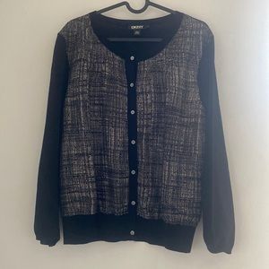 DKNY Black Cardigan